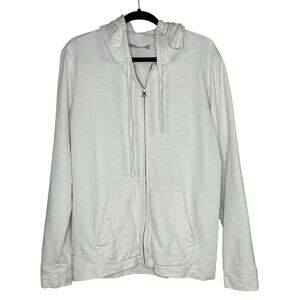 Outerknown Sur Hoodie Mens Large Organic Cotton Hemp Blend Full Zip Sweatshirt